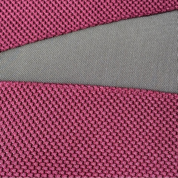 Express Mini Dress bandage size small/medium burgundy and black mesh cutouts - Picture 7 of 10